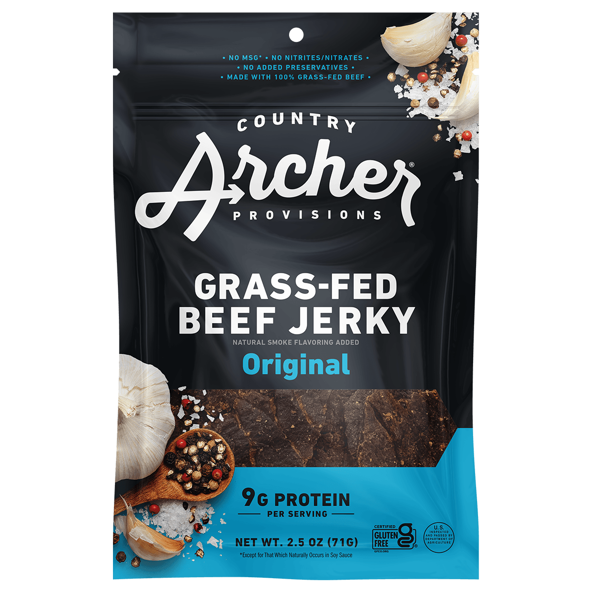 Jerky　Jerky　–　Archer　Beef　100%　Country　Grass-Fed　Provisions