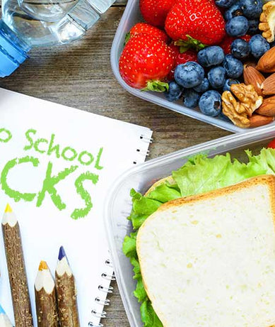 5 Healthy Back to School Snacks for Kids