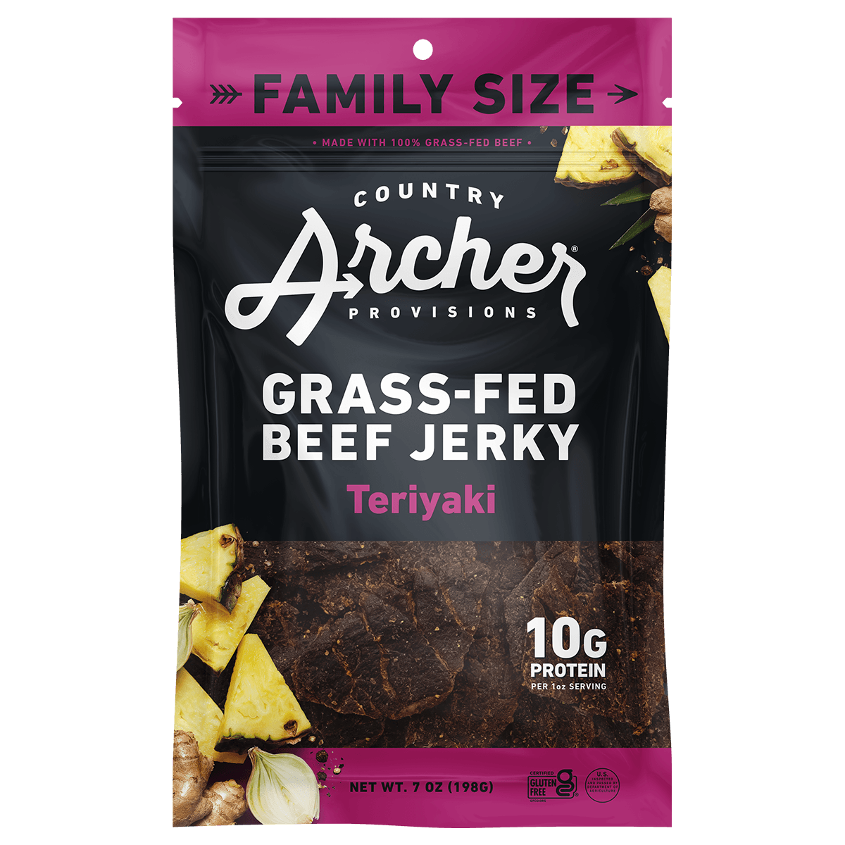 Teriyaki Beef Jerky  Country Archer – Country Archer Provisions