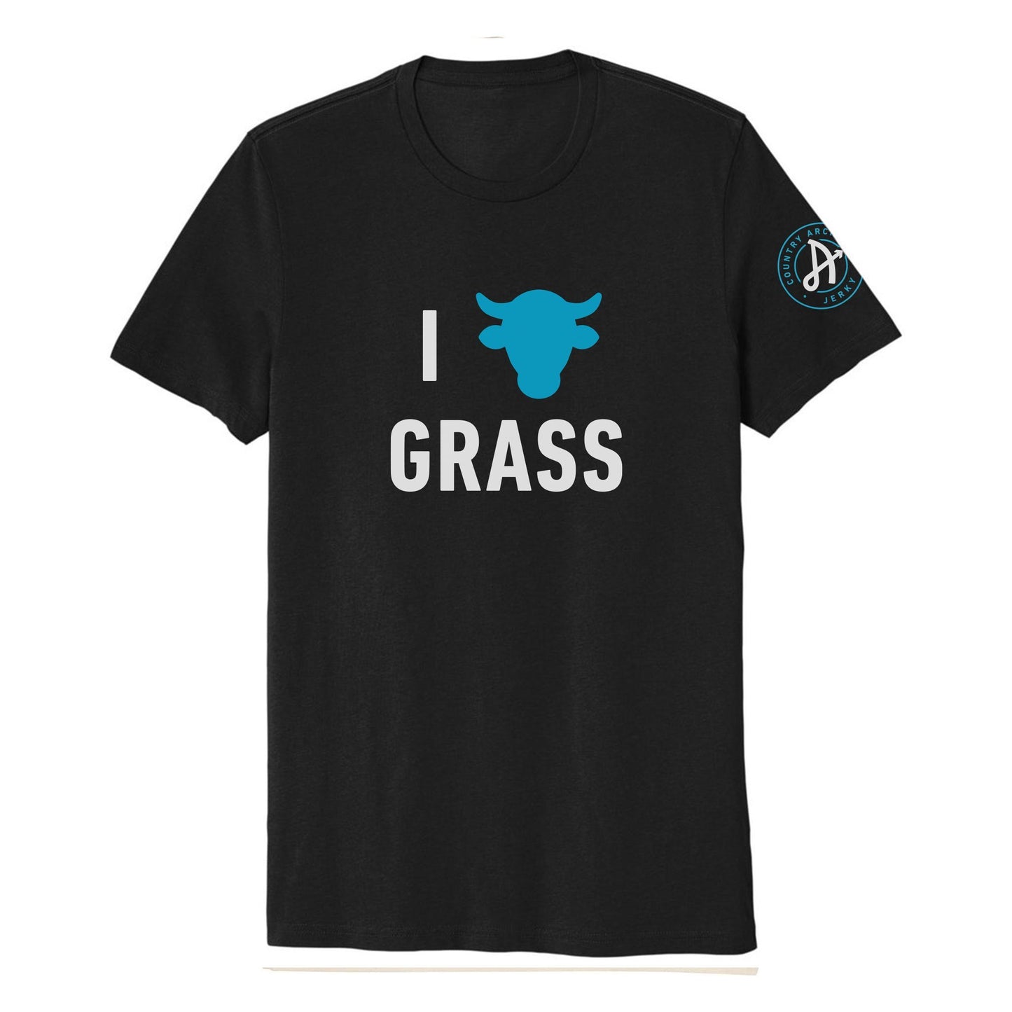  I Beef Grass T-Shirt by Country Archer, 2X-Large Unisex T-Shirt, gift, i-beef-grass-t-shirt, , 2X-Large Unisex T-Shirt